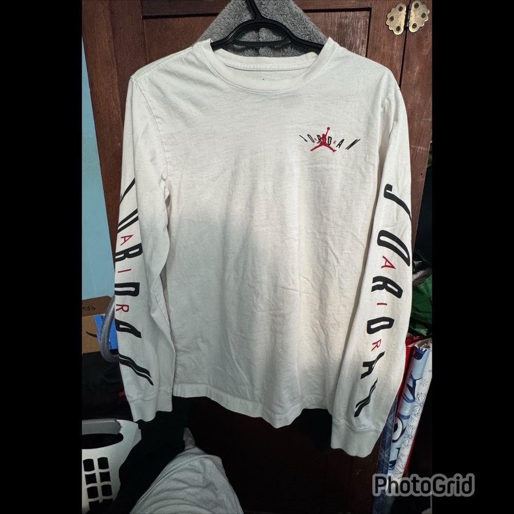 Jordan White Long Sleeve top